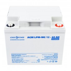 Акумулятор LogicPower AGM LPM-MG 12-40 AH 12В