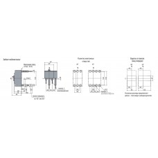 Автоматичний вимикач ETI 004671031 EB2 125/4L 100А 4р (25кА)
