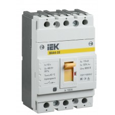 Автоматичний вимикач IEK SVA4410-3-0160 ВА44-33 160А 3Р 15кА