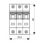 Автоматичний вимикач Schrack BM018302ME 10кА 2А 3P х-ка B ME