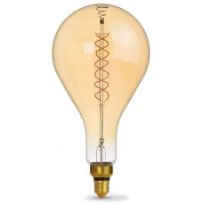 Димерна філаментна лампа Videx Filament PS160FASD E27 8Вт 2200K (VL-PS160FASD-08272) бронза