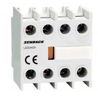Додатковий фронтальний контакт Schrack LZZCH031 3НO+1НЗ для Cubico Classic