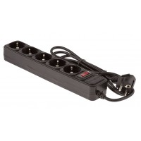 Фільтр мережі LogicPower LP9589 LP-X5 1.8м Black (OEM) (чорний)