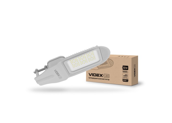 Консольний LED ліхтар Videx 50Вт 5000K (VL-SL06-505) сірий