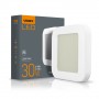 Квадратний LED світильник Videx Art 30Вт 5000K IP65 (VL-BHFS-305)
