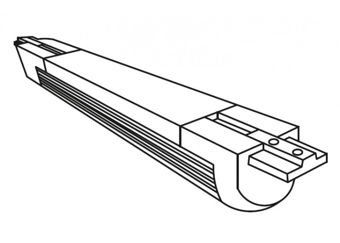 Лінійний світильник IEK ЛПО 2001 13Вт 230В G5/T5