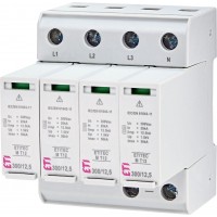 Обмежувач перенапруги ETI 002440509 ETITEC M T12 300/12.5 (4+0 4p TNC-S)
