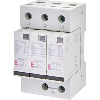 Обмежувач перенапруги ETI 002442915 ETITEC V T12 280/12.5 (3+0) RC