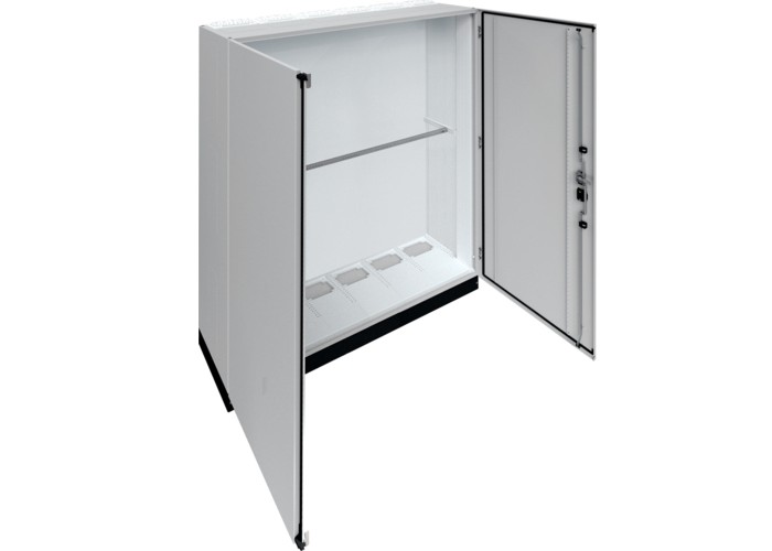 Підлоговий щит Hager FR26H1 Univers IP55/II 1850x1550x400мм із цоколем h=100мм
