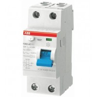 ПЗВ ABB F202 AC-25/0,03, 25 А, 30 мА, AC