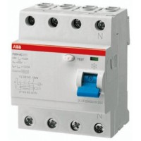 ПЗВ ABB F204 AC-25/0,1, 25 А, 100 мА, AC