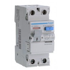 ПЗВ Hager CF240J, 2х40 А 300 мА, А, 2м