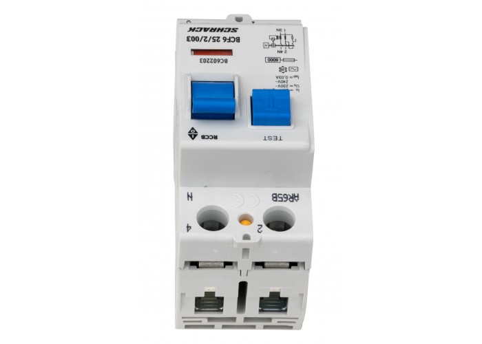 ПЗВ Schrack BC602203 6кА 25А 30мА 2P тип AC