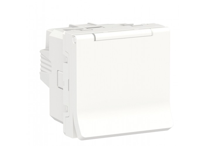 Розетка Schneider Electric NU303718TA (винтовой зажим) 16А (белая)