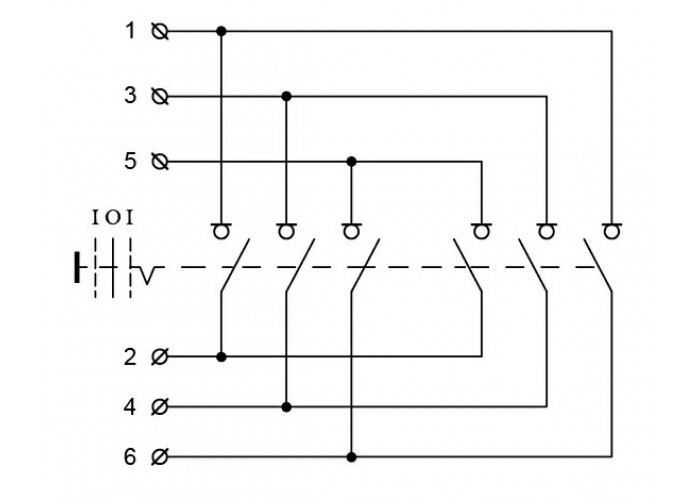 Разъединитель 1-0-1 на 30А (qs5-30N) Аско [a0100010005]