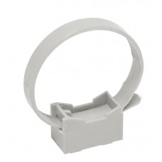 Сірий хомутний утримувач IEK CTA10MP-CFF132-K41-100 із стяжкою CFF1 16-32мм