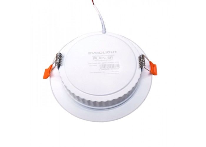 Світильник Evrolight 41060 Plain-6R 6Вт 6400К (врізний розмір 65мм)