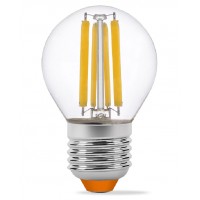 Світлодіодна філаментна лампа Videx Filament G45F E27 6Вт 3000K (VL-G45F-06273)