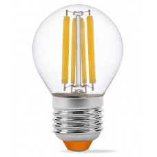 Світлодіодна філаментна лампа Videx Filament G45F E27 6Вт 3000K (VL-G45F-06273)