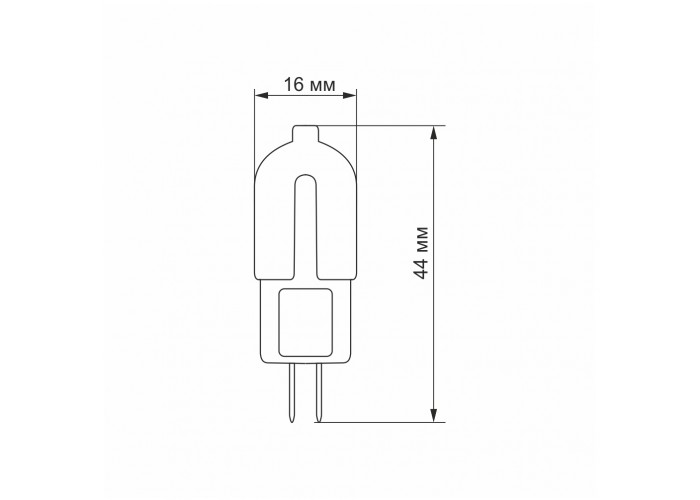 Світлодіодна лампа Videx G4e G4 2Вт 4100K (VL-G4e-02224)