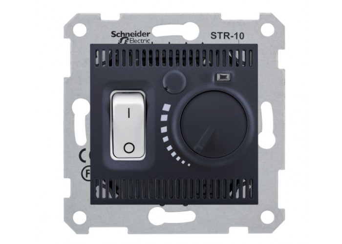 Термостат для теплого пола Schneider Electric SDN6000370 графит
