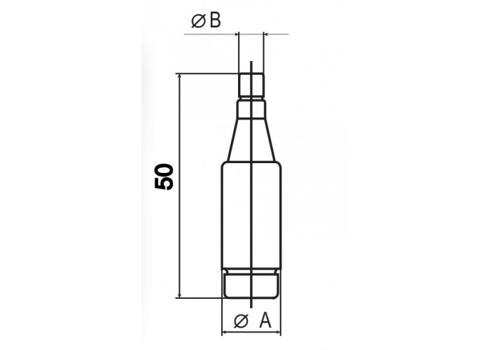 Запобіжник ETI 002311404 DI gG 10A/500V (E16)