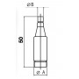 Запобіжник ETI 002311404 DI gG 10A/500V (E16)