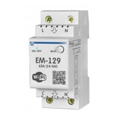 Wi-Fi лічильник електроенергії на DIN-рейку Новатек-Електро ЕМ-129 63А