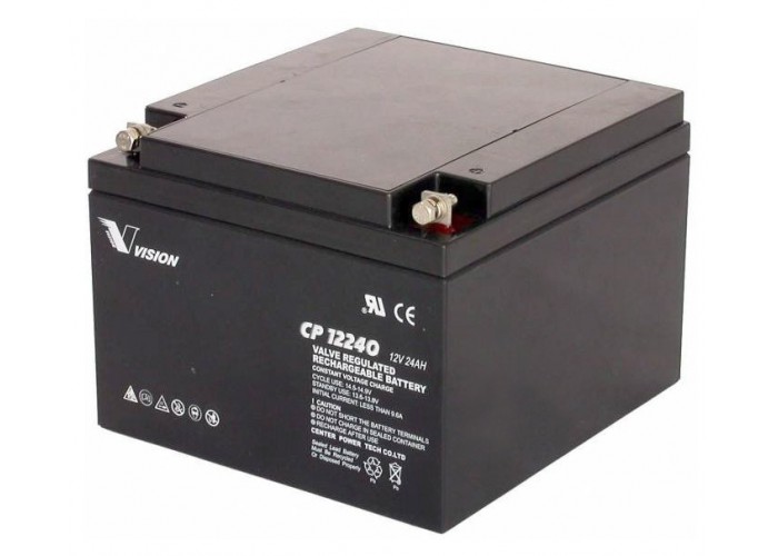 Акумуляторна батарея Vision CP 12В 24 AH