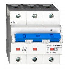 Автоматичний вимикач Schrack BR573910 20кА 100А 3P C