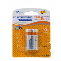 Батарейка Аско-Укрем NH-AA2700 EC (блістер 2шт)