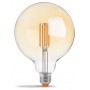 Димерна філаментна лампа Videx Filament G125FAD E27 7Вт 2200K (VL-G125FAD-07272) бронза