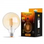 Димерна філаментна лампа Videx Filament G125FAD E27 7Вт 2200K (VL-G125FAD-07272) бронза