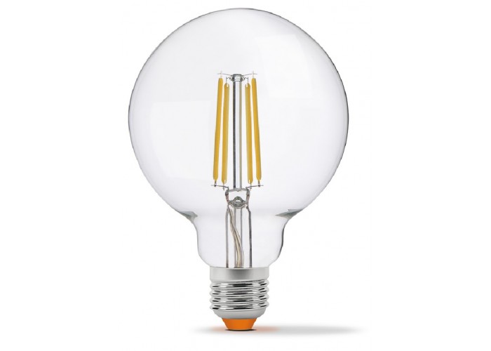 Диммована філаментна лампа Videx Filament G95FD E27 7Вт 4100K (VL-G95FD-07274)