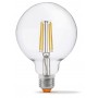 Диммована філаментна лампа Videx Filament G95FD E27 7Вт 4100K (VL-G95FD-07274)