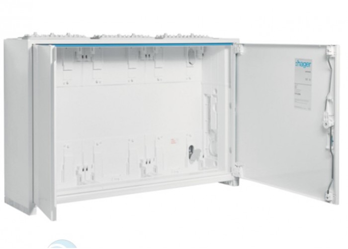 Електрошафи Hager Univers FP33SN2 3 секції 500x800x205мм