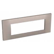 Горизонтальна рамка Schneider Electric Altira ALB45726 3х45 (какао)