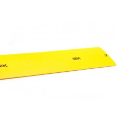 Жовта термозбіжна трубка IEK UDRS-D22-1-K05 ТТУ 22/11 (1м)