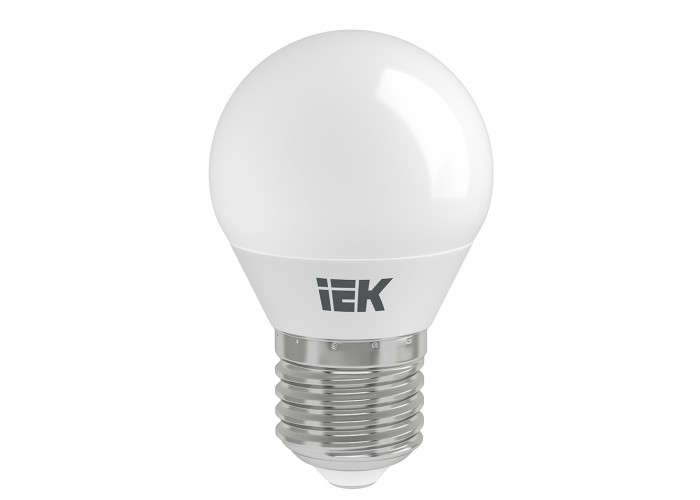 Лампа светодиодная ECO G45 5Вт 3000К 230В E27, IEK