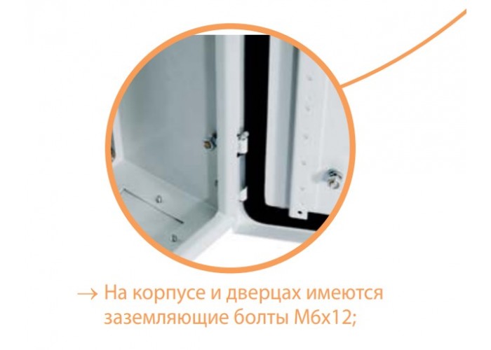 Металевий бокс ETI 001102101 GT 30-20-15 IP66 300x200x150 з 1 замком