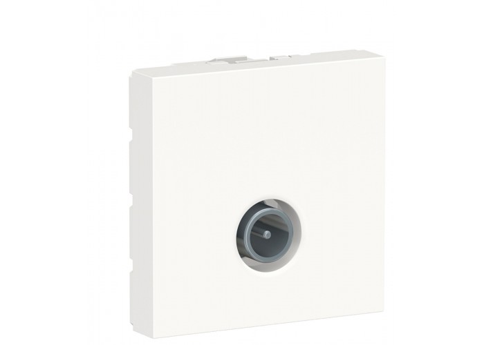 Одинарная TV розетка Schneider Electric NU346218 2М (белая)