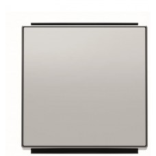 Одинарна клавіша вимикача ABB Sky 2CLA850100A1301 8501 PL (срібло)