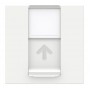 Одинарная компьютерная розетка Schneider Electric NU341118 RJ45 cat.5e UTP с полем для надписи 2М (белая)