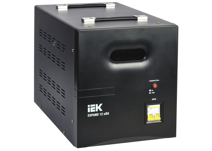Однофазний стабілізатор напруги IEK EXPAND (IVS21-1-012-11) 12кВА