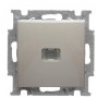 Однокнопковий вимикач ABB Basic 55 2CKA001012A2165 2006/1 UCGL-93-507 (шампань)