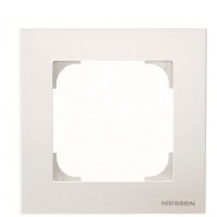 Одномісна рамка ABB Sky 2CLA857110A1101 8571.1 BL (білий)