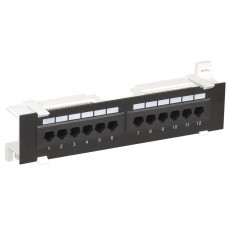 Патч-панель настінна кат.6 UTP, 12 портів (Dual) 1U, ITK