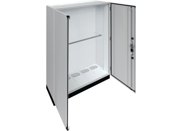 Підлоговий щит Hager FR25H1 Univers IP55/II 1850x1300x400мм із цоколем h=100мм