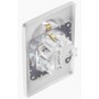 Двойная розетка Schneider Electric NU206718 (винтовой зажим) (алюминий)