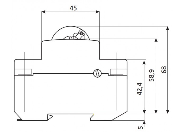 УЗО ETI 002062524 EFI-2 63/0.03 тип A (10kA)